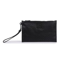 VERSACE JEANS COUTURE 范思哲 奢侈品 男士黑色聚酯纤维黑色字母手拿包 E3YUBP01 40331 M57