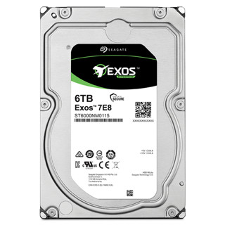 SEAGATE 希捷 银河Exos 7E8系列 3.5英寸企业级硬盘 6TB 256MB(7200rpm、PMR)ST6000NM0115