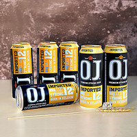 新品 OJ12度烈性精酿啤酒500ml*6罐