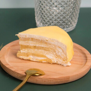 商品璟欣食品 jing xin 榴莲千层蛋糕 450g 6寸 苏丹王榴莲冷冻蛋糕