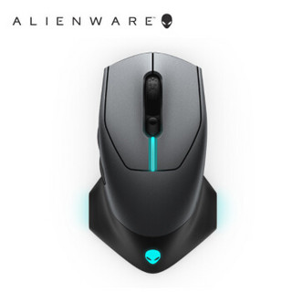 戴尔 外星人(Alienware) AW610M 有线/无线双模RGB游戏电竞鼠标 黑色(16000DPI 5档调节)