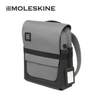 Moleskine ID系列商务简约双肩包平板15英寸电脑包灰色4856