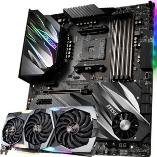 微星（MSI）[主板显卡套装]PRESTIGE X570 CREATION 创世板主板+RTX 2080 SUPER GAMING X TRIO 魔龙