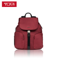 TUMI 途明 VOYAGEUR系列女士商务旅行高端时尚尼龙双肩包0196317CNE 红色
