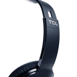 TCL MTRO200BT头戴式无线蓝牙耳机 强劲低音 超强隔音 20小时超长播放闪电快充 【宝石蓝】手机通用