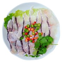 壹条鱻 免浆去骨黑鱼片250g 液氮锁鲜 酸菜鱼 水煮鱼 火锅 烧烤 海鲜水产