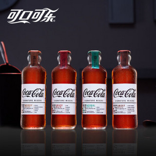 可口可乐（Coca-Cola）Signature Mixer 调酒可乐 香草调 法国进口 200mL 复古可口可乐