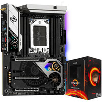 华擎(ASRock)TRX40 Taichi 主板+AMD 锐龙Threadripper(线程撕裂者) 3990X 板U套装