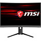 MSI 微星 MAG272CQR 27英寸电脑显示器（2560×1440、165Hz、120%sRGB、1500R）