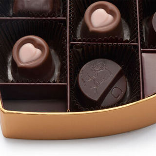 歌帝梵（GODIVA） 至爱巧克力心形礼盒6颗装 女神节礼物