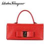 Salvatore Ferragamo 菲拉格慕 20ss春夏 女士红色牛皮革化妆包 0705262