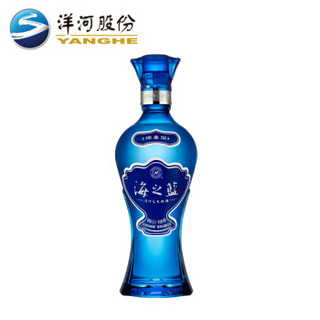 洋河海之蓝38度480ML  绵柔白酒  洋河官方旗舰店