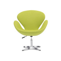 迪欧 DIOUS 时尚办公椅 餐椅 电脑椅 洽谈椅 培训椅 休闲椅 吧台椅 DL1715 绿色