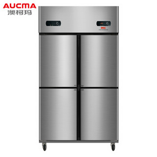 AUCMA 澳柯玛 饭店酒店四门商用厨房冰箱　 VCF-650D