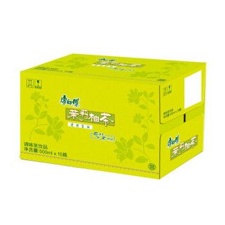 康师傅茉莉柚茶饮料500ml*15瓶 整箱装