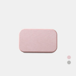 加加林（JAJALIN）硅藻土皂托硅藻泥皂盒肥皂盒香皂盒旅行创意吸水速干 粉色