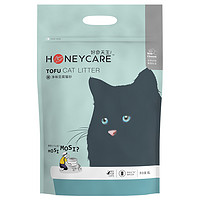 好命天生（Honeycare）猫砂豆腐猫砂6L（2.6Kg）玉米植物猫砂除味结团无尘猫砂可冲厕所