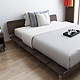 择木宜居 日式板式床+床垫 1.2m