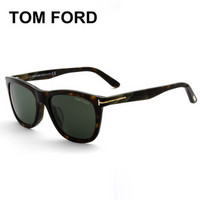 汤姆.福特 TOM FORD 中性款玳瑁色镜框墨绿镜片眼镜太阳镜 TF0500-F-52N 54MM