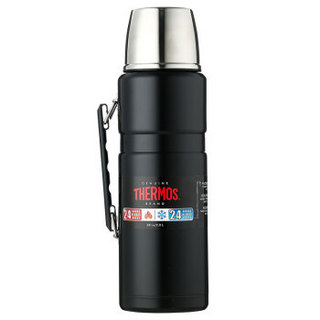 THERMOS 膳魔师 保冷保温杯保温瓶2000ml SK-2020 黑色