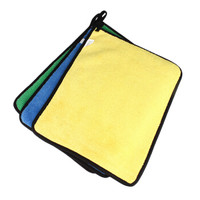 卡质 KAZHI 清洁用品 洗碗抹布30*70cm 酒店ktv清洁抹布 家用浴室吸水 洗车抹布 颜色随机 10条装