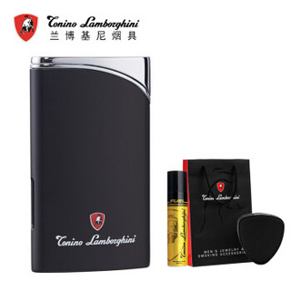 Tonino Lamborghini 德尼露·兰博基尼打火机电子充气打火机直冲防风打火机TTR021000BJ黑色