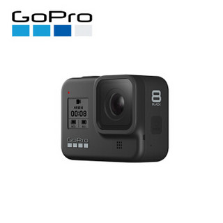 GoPro HERO8 Black运动相机 4K水下潜水vlog摄像机 红色续航礼盒（内含Shorty自拍杆+双充+64G内存卡）