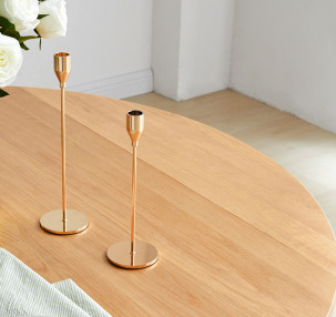 VISAWOOD 维莎原木  w0510 实木折叠圆桌 1.1米