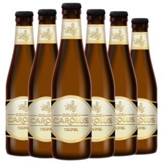 比利时进口金卡露三料/金卡路Gouden Carolus Triple 精酿啤酒 330ml*6瓶