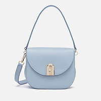 Furla 芙拉 Ambra Mini 女款真皮马鞍包