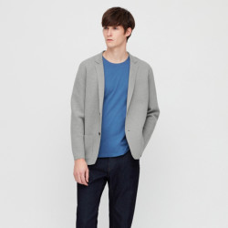 优衣库 UNIQLO 优衣库 425788 男士针织茄克