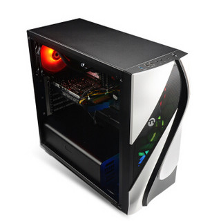宁美-魂-GI7000白骑士游戏台式机电脑主机（ i5 9400F+GTX1650 ）23.8英寸套装/组装电脑/UPC