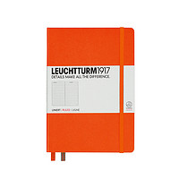 LEUCHTTURM1917 硬面笔记本 A5/249页 橙色 *2件