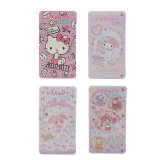 新品SANRIO hello kitty儿童彩色铅笔12色美术彩笔绘画水彩铅笔