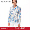 GANT/甘特时尚碎花衬衫女士春秋季长袖美式休闲衬衣4320033