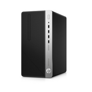 HP 惠普 480 G6 21.5英寸 台式机 黑色(酷睿i5-9500、核芯显卡、16GB、128GB SSD+1TB HDD、风冷)