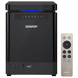 QNAP 威联通 TS-453Bmini 四盘位NAS网络存储（J3455、8GB内存）