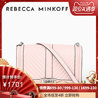 Rebecca Minkoff牛皮CHEVRON QUILTED LOVE新品单肩斜挎女包中号