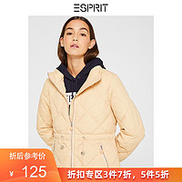 ESPRIT羽绒服女2019冬季新款90%白鸭绒立领羽绒衣119EE1G033290