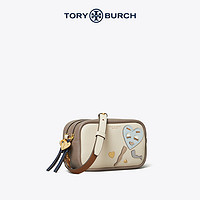 TORY BURCH 汤丽柏琦 PERRY 小号撞色爱心贴布绣斜挎包女包 61084