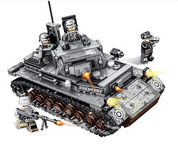 森宝积木 钢铁帝国系列 101322 德国IV坦克