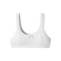 THREEGUN 三枪 舒肤弹力棉少女文胸(二阶段) 99928A0 白 A85