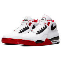 PLUS会员：NIKE 男子 气垫 FLIGHT LEGACY 休闲鞋 BQ4212-100白色42码