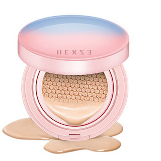 商品韩熙贞(hexze)无瑕矿物气垫bb霜(第二代)01自然色15g (遮瑕保湿
