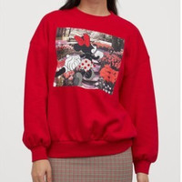 H&M 0815583 迪士尼联名 女士卫衣