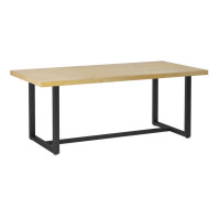 qbd loft 实木办公桌 120*60*75  倒圆角内斜切