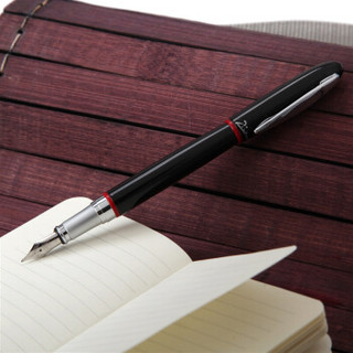 毕加索（pimio）钢笔签字笔男女士办公书写成人学生用0.5mm蒙马特系列907红与黑