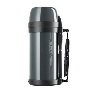 THERMOS 膳魔师 不锈钢有手柄保温壶 1650ml 灰色