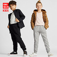 UNIQLO 优衣库 儿童仿羊羔绒运动长裤 421494