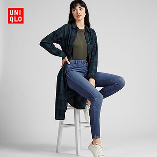 女装 高弹力牛仔紧身长裤(水洗产品) 421600 优衣库UNIQLO